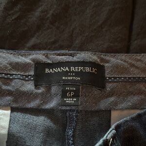 Banana Republic Charcoal Trousers